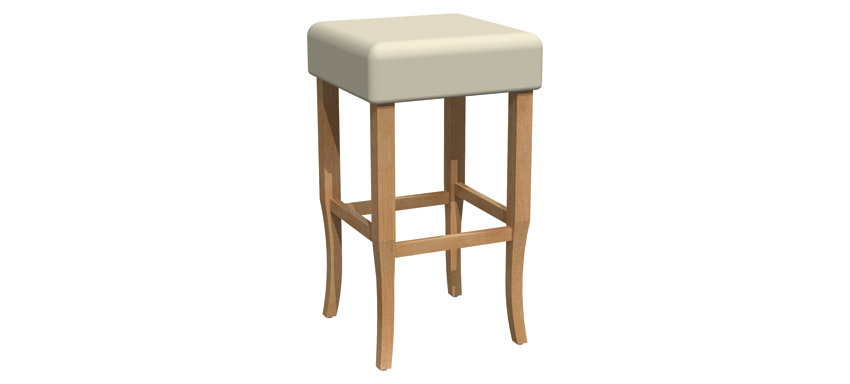 Tabouret fixe - BE018B-1200