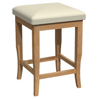 Fixed stool BE018B-1202