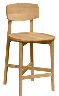 Red Oak Stool BSFR-1910