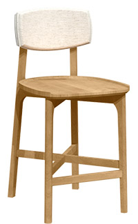 Red Oak Stool BSFR-1911
