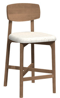 Walnut Stool BSFW-1910