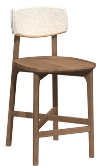 Walnut Stool BSFW-1911