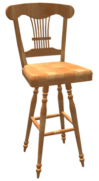 Swivel stool BSRB-0510